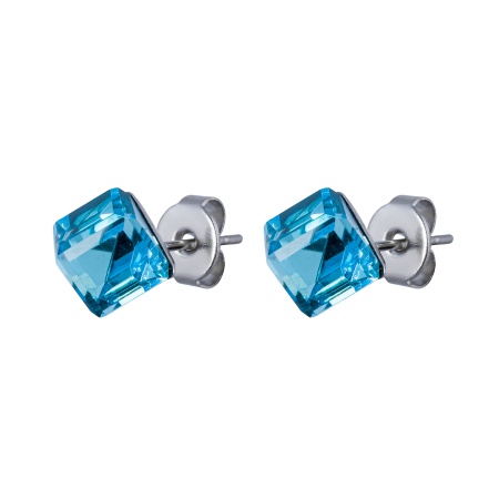 Пусеты Fiore Luna,  Aquamarine, SWE2127/2 A S